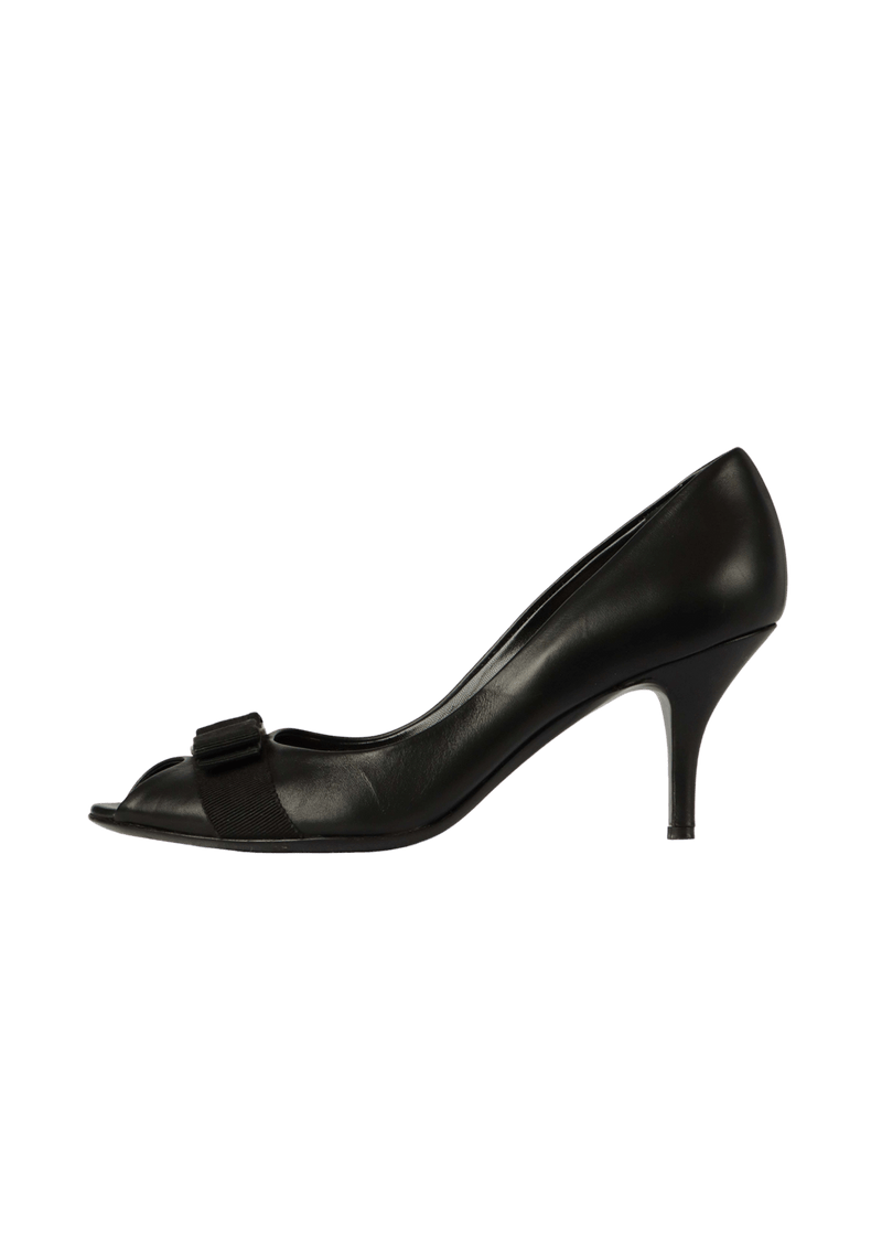 VARA BOW PEEP TOE 38