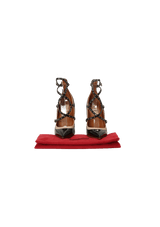 LEATHER LOVE LATCH PUMPS 35