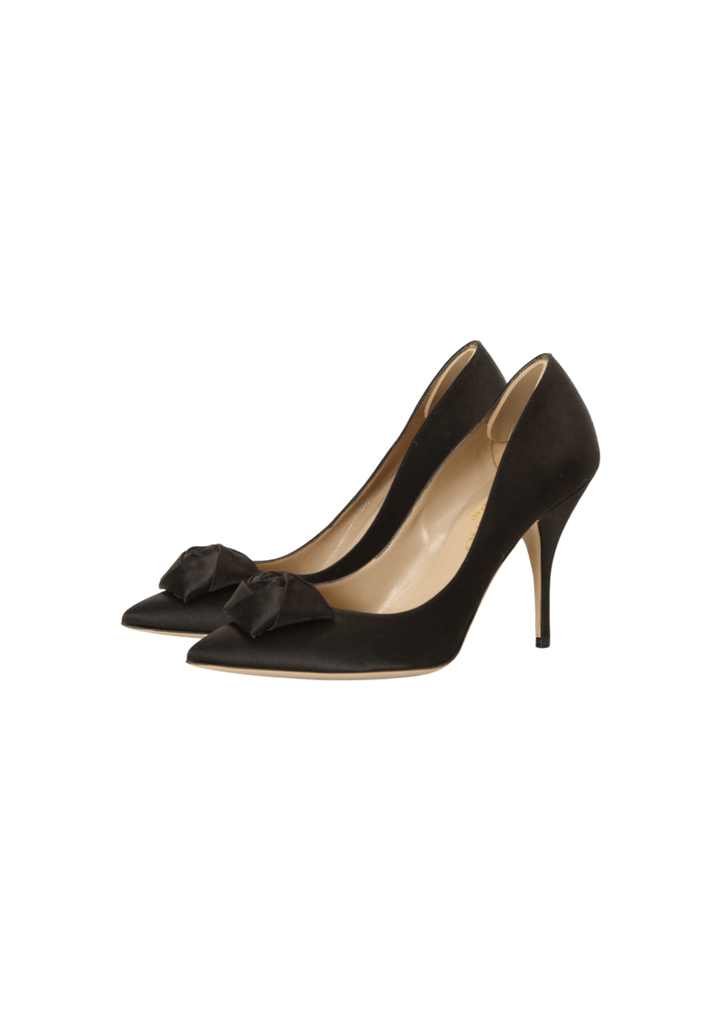 Scarpin valentino best sale preto