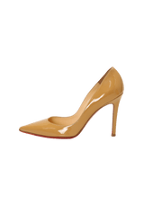 NEW DECOLTISSIMO 100 PATENT CALF 35