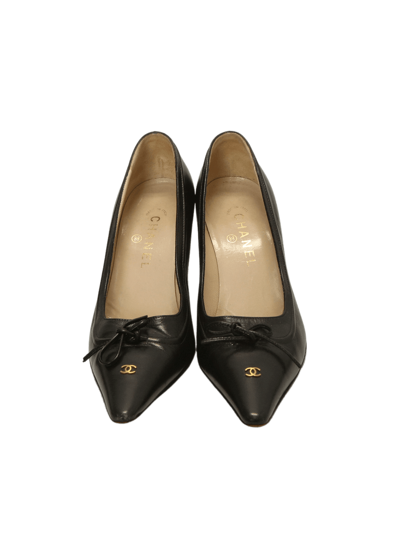 CC POINTED-TOE PUMPS 36.5