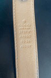 INTERLOCKING G LOGO LEATHER