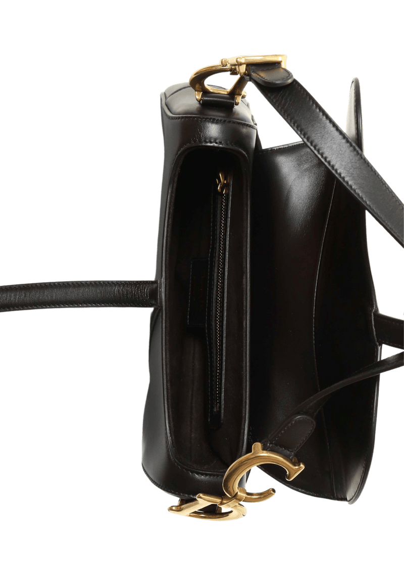 LEATHER SADDLE BAG