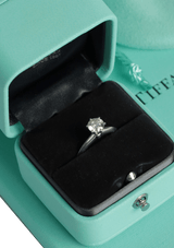 PLATINUM DIAMOND TIFFANY® SETTING ENGAGEMENT RING 0.73CT