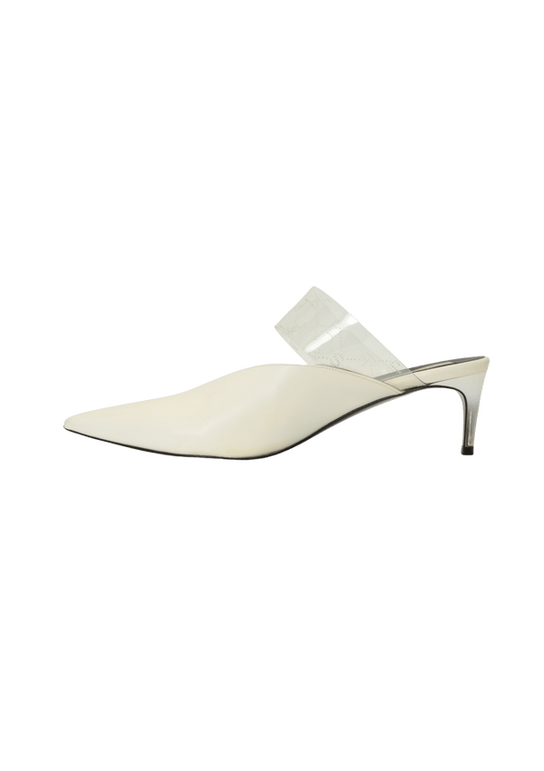 Monogram Strap Mules 38