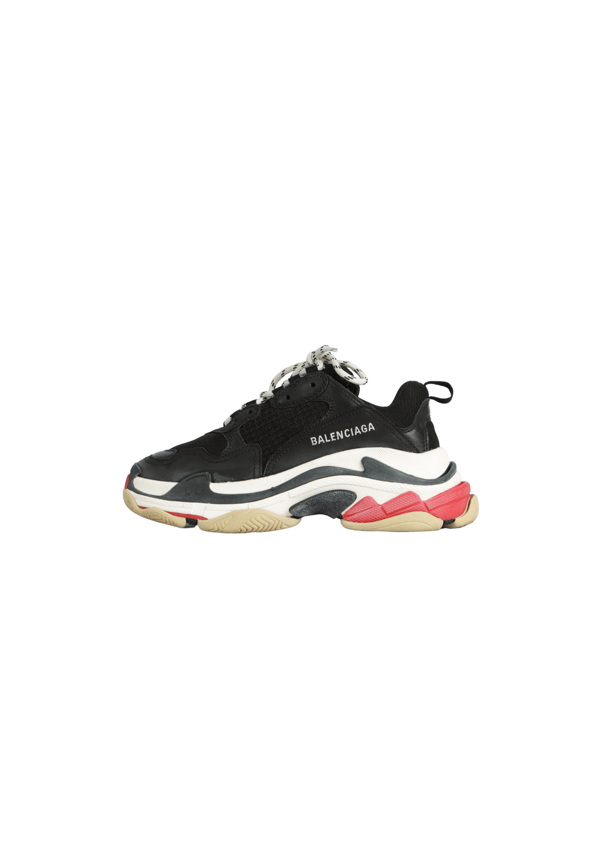 TÊNIS BALENCIAGA TRIPLE S CHUNKY SNEAKERS 35 PRETO ORIGINAL – Gringa