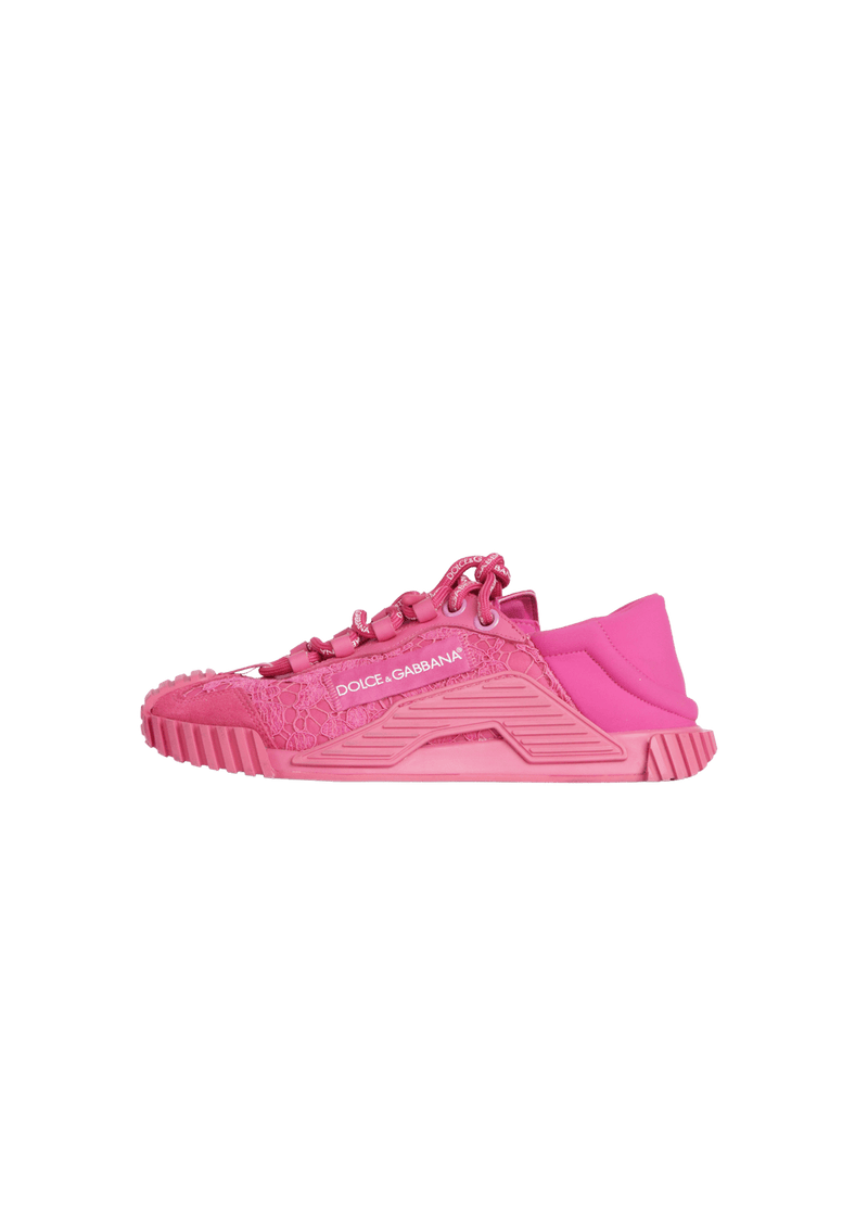 T NIS DOLCE GABBANA NS1 SNEAKERS 35.5 ROSA ORIGINAL Gringa