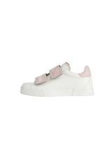 VELCRO STRAPS LOGO SNEAKERS 34.5