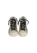 FRANCY HIGH-TOP PAINTED SNEAKERS 37