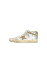 METALLIC MID STAR SNEAKERS 39