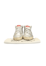 METALLIC MID STAR SNEAKERS 39