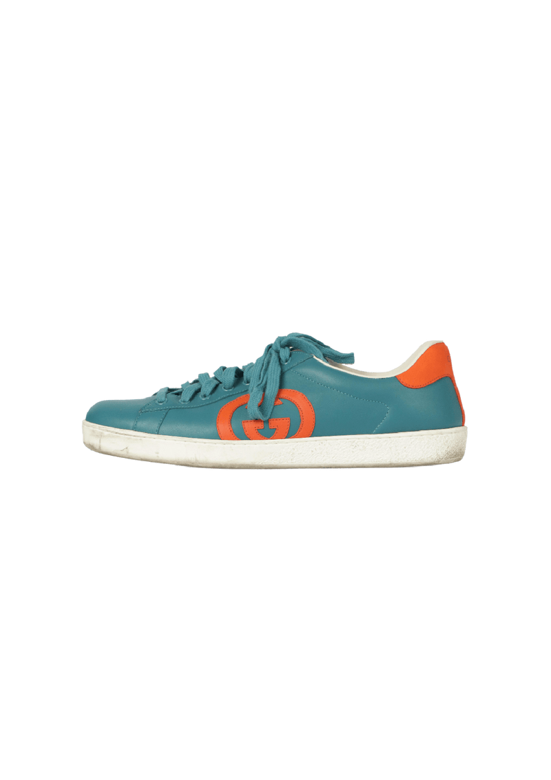 Tenis top gucci azules