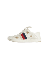 BEE STAR EMBROIDERED SYLVIE WEB ACE SNEAKERS 34