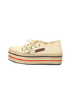 CANVAS PLATFORM SNEAKER  36.5