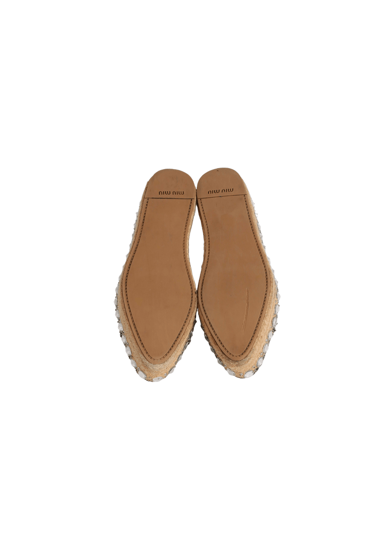 FLATFORM ESPADRILLE SNEAKERS 34.5