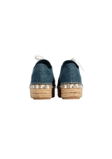 FLATFORM ESPADRILLE SNEAKERS 34.5