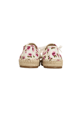 FLORAL ESPADRILLES 37.5