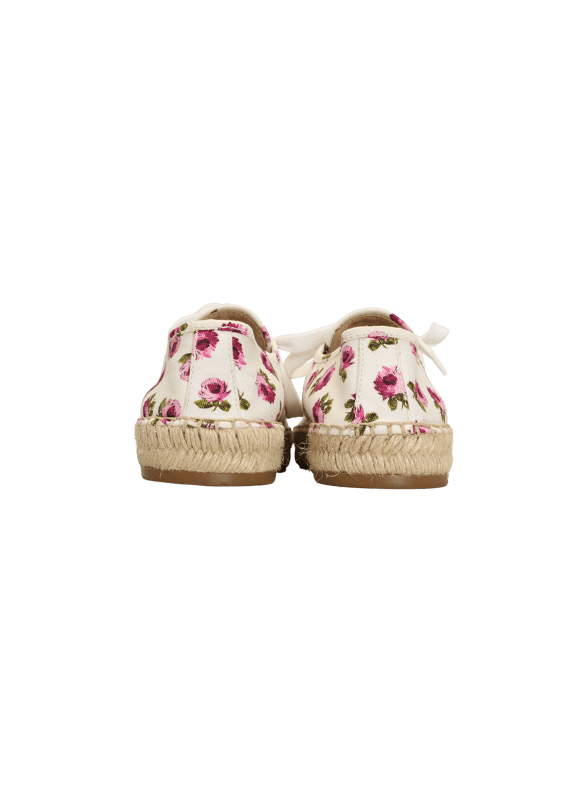 FLORAL ESPADRILLES 37.5