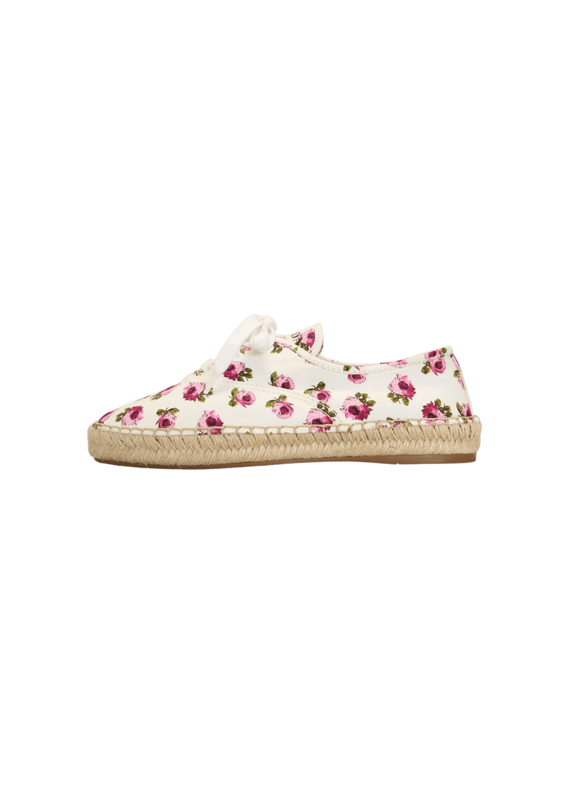 FLORAL ESPADRILLES 37.5