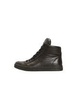 LEATHER HIGH TOP SNEAKERS 37