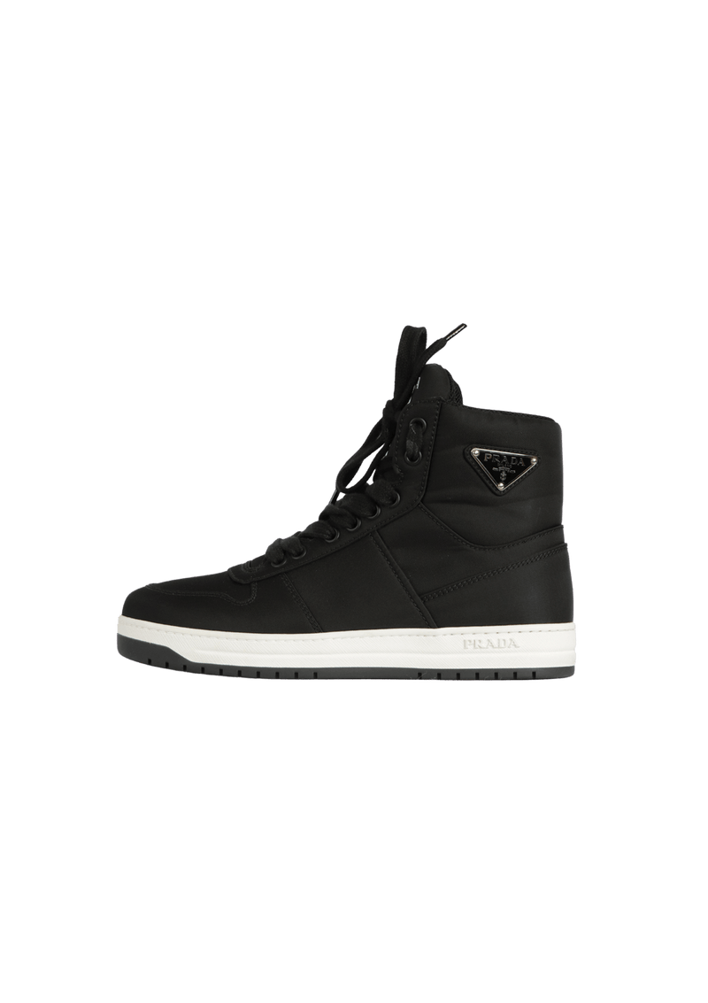 RE-NYLON HIGH TOP SNEAKERS 35.5