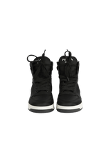 RE-NYLON HIGH TOP SNEAKERS 35.5