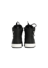 RE-NYLON HIGH TOP SNEAKERS 35.5