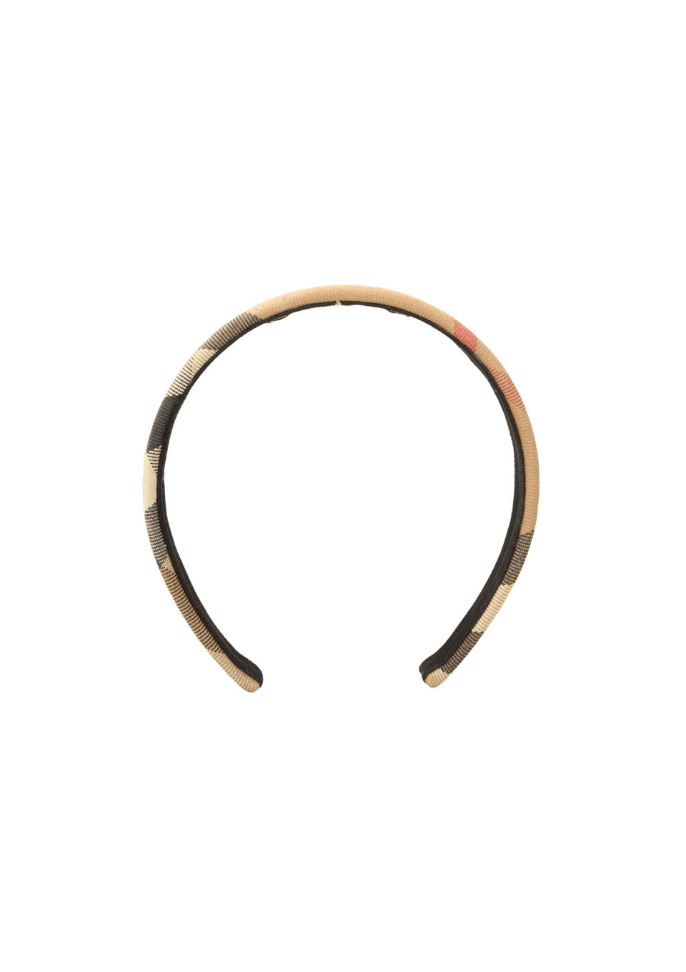 TIARA BURBERRY HOUSE CHECK HEADBAND BEGE ORIGINAL – Gringa