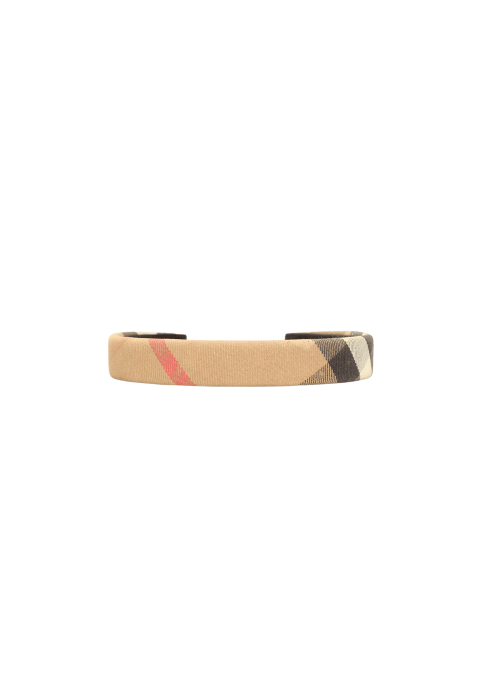 TIARA BURBERRY HOUSE CHECK HEADBAND BEGE ORIGINAL – Gringa