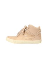 LEATHER HIGH TOP SNEAKERS 37