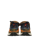 LEATHER CAMO SNEAKERS 39