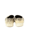 LEATHER ANIMAL PRINT SNEAKERS 35