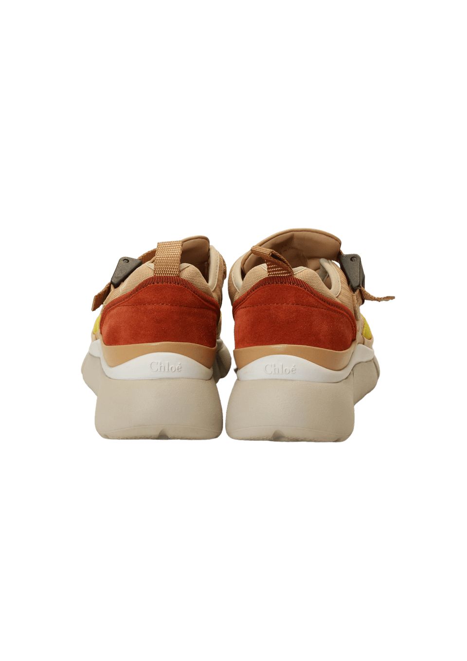 LEATHER COLORBLOCK SNEAKERS 34
