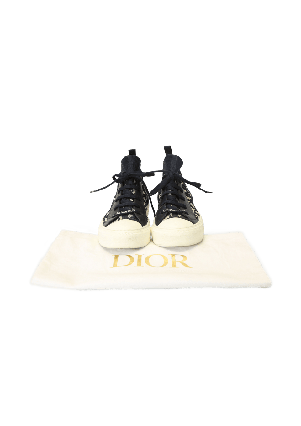 WALK'N'DIOR HIGH TOP SNEAKERS 36.5