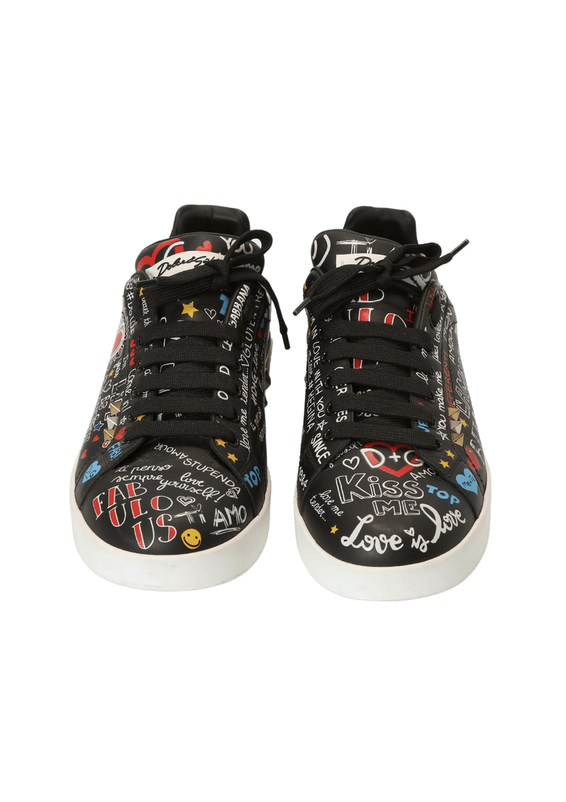 PORTOFINO PRINT SNEAKERS 39