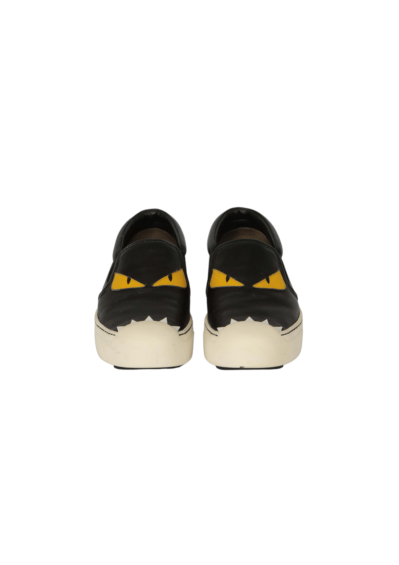 Fendi monster clearance slip ons