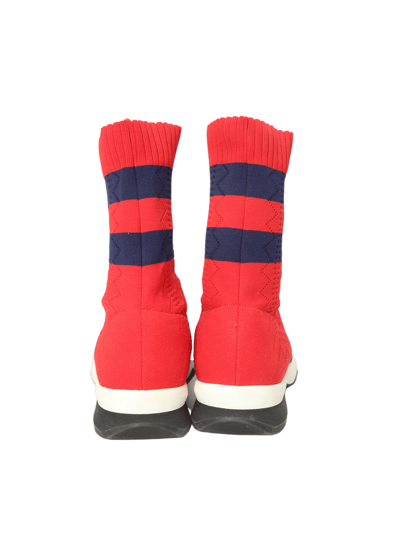 STRIPED SOCK SNEAKERS 37