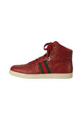 GUCCISSIMA WEB HIGH TOP 43.5