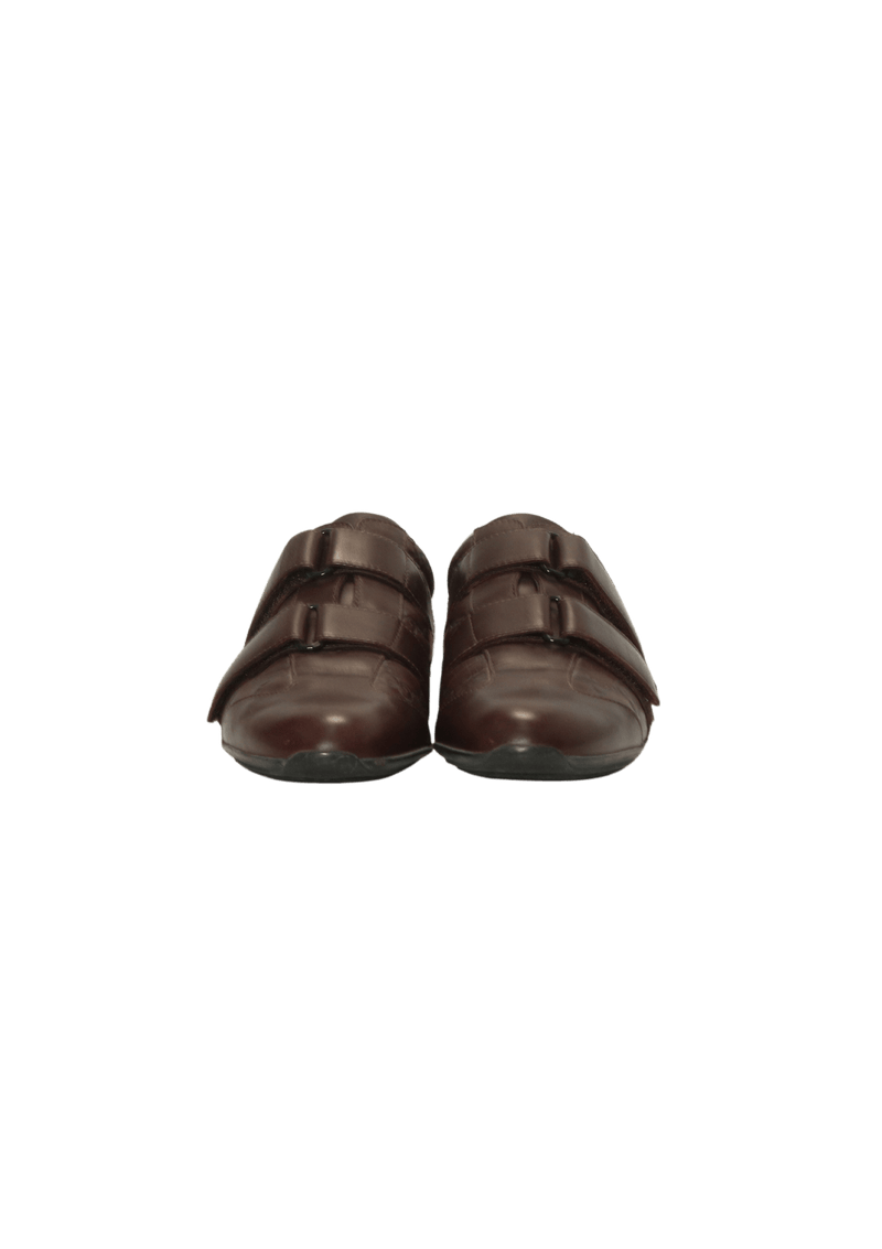 LEATHER STRAP SHOES 36