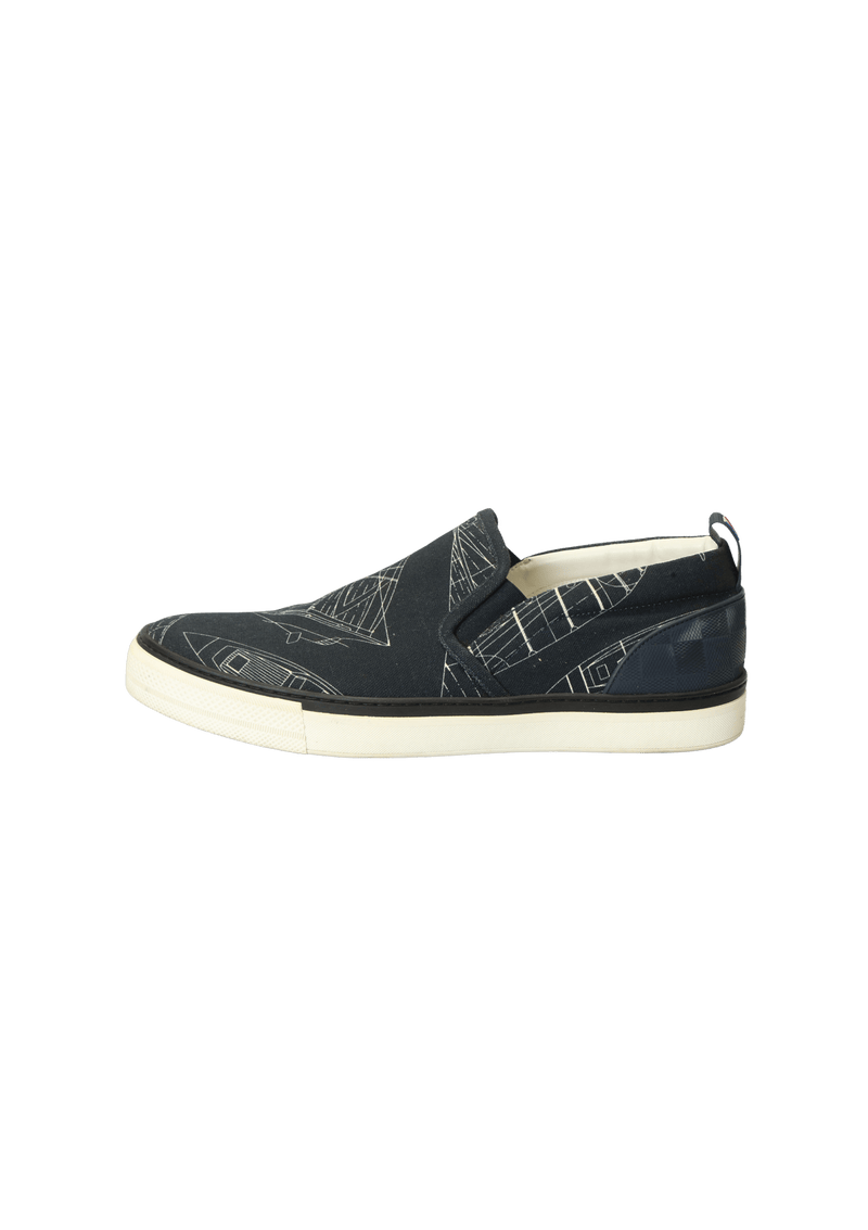 chaussures louis vuitton victory slip on