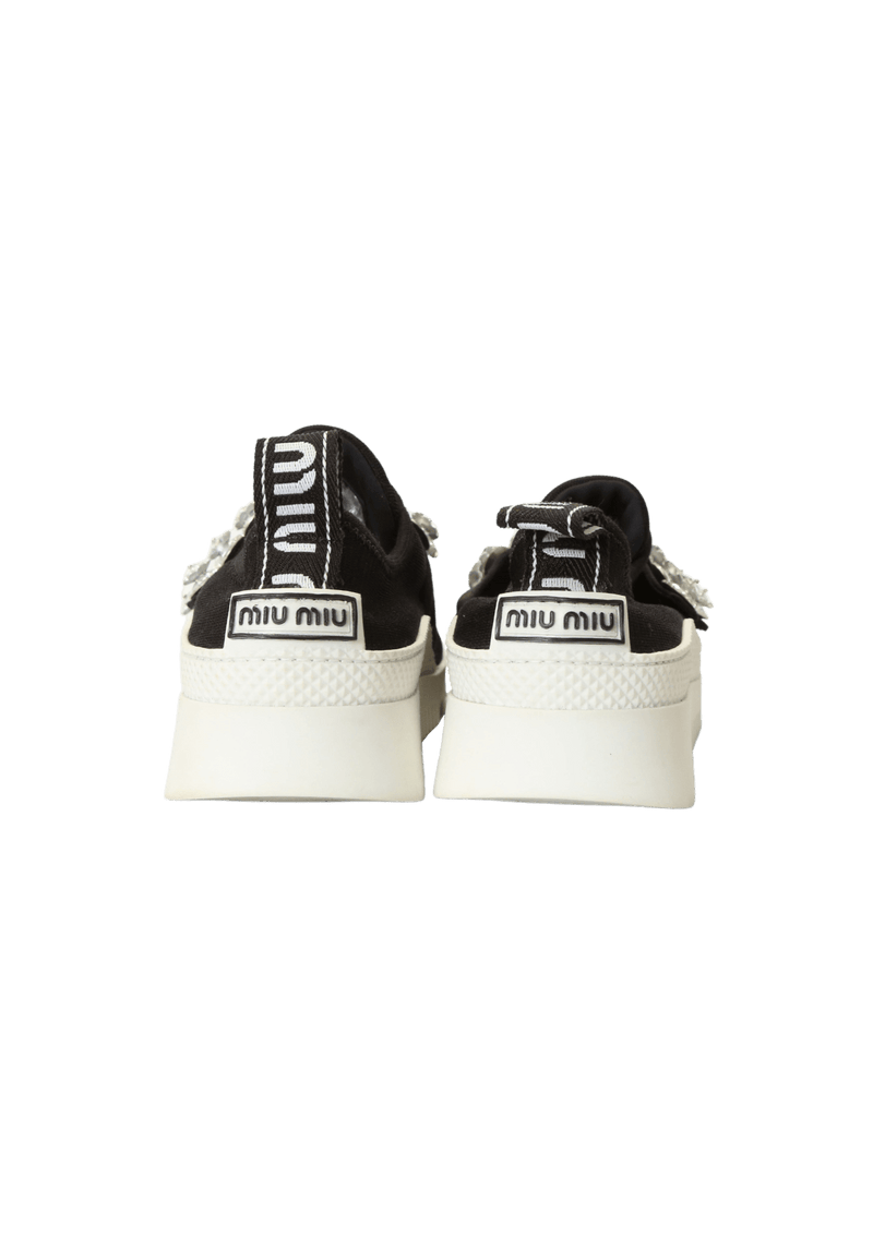 CRYSTAL EMBELLISHMENTS SNEAKERS 36