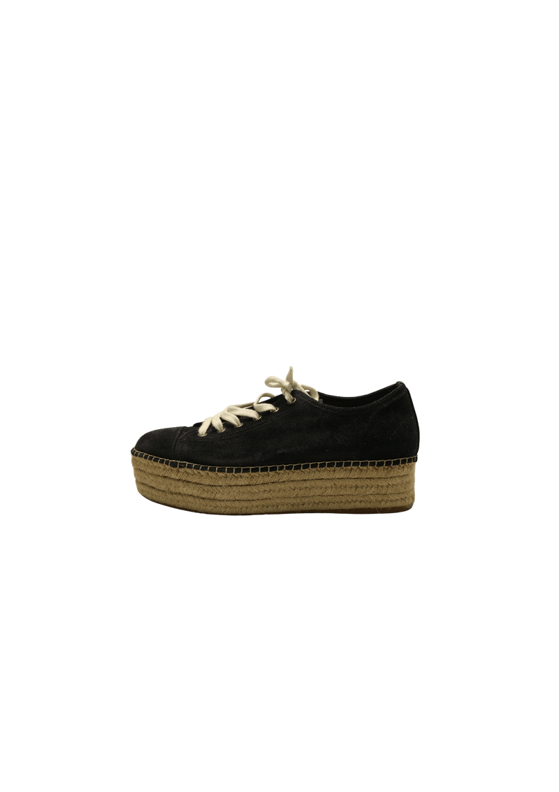 SUEDE ESPADRILLES SNEAKERS 38