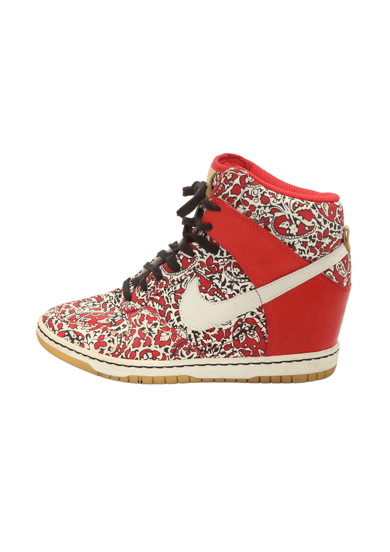 T nis Nike Dunk Sky Hi Liberty 37 Vermelho Original Gringa