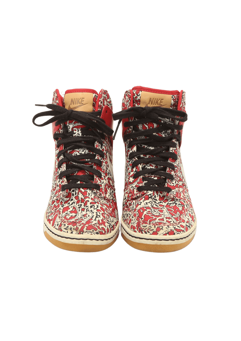 T nis Nike Dunk Sky Hi Liberty 37 Vermelho Original Gringa