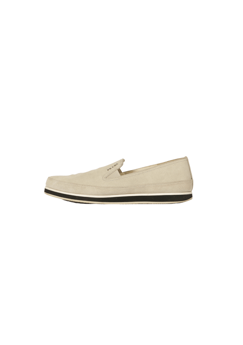 SUEDE LOAFERS 36