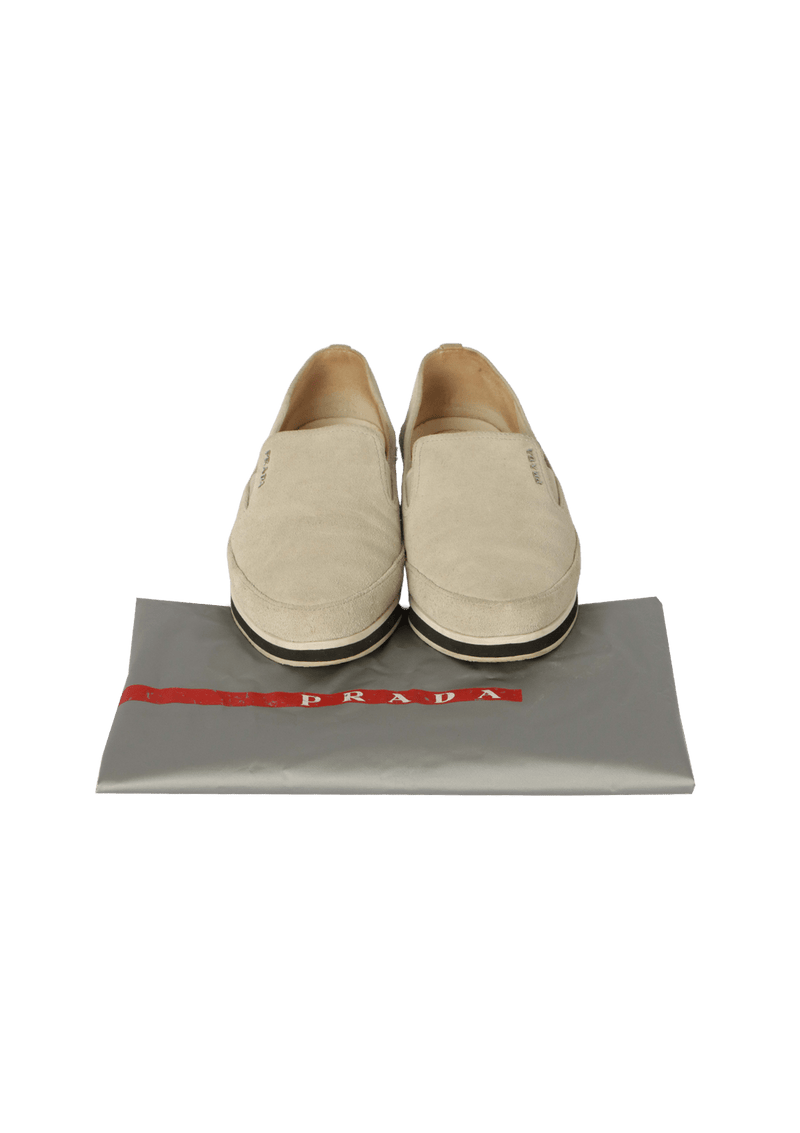 SUEDE LOAFERS 36