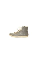 LEATHER HIGH-TOP SNEAKERS 44