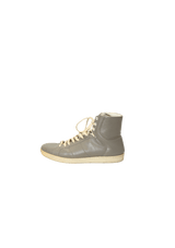 LEATHER HIGH-TOP SNEAKERS 44