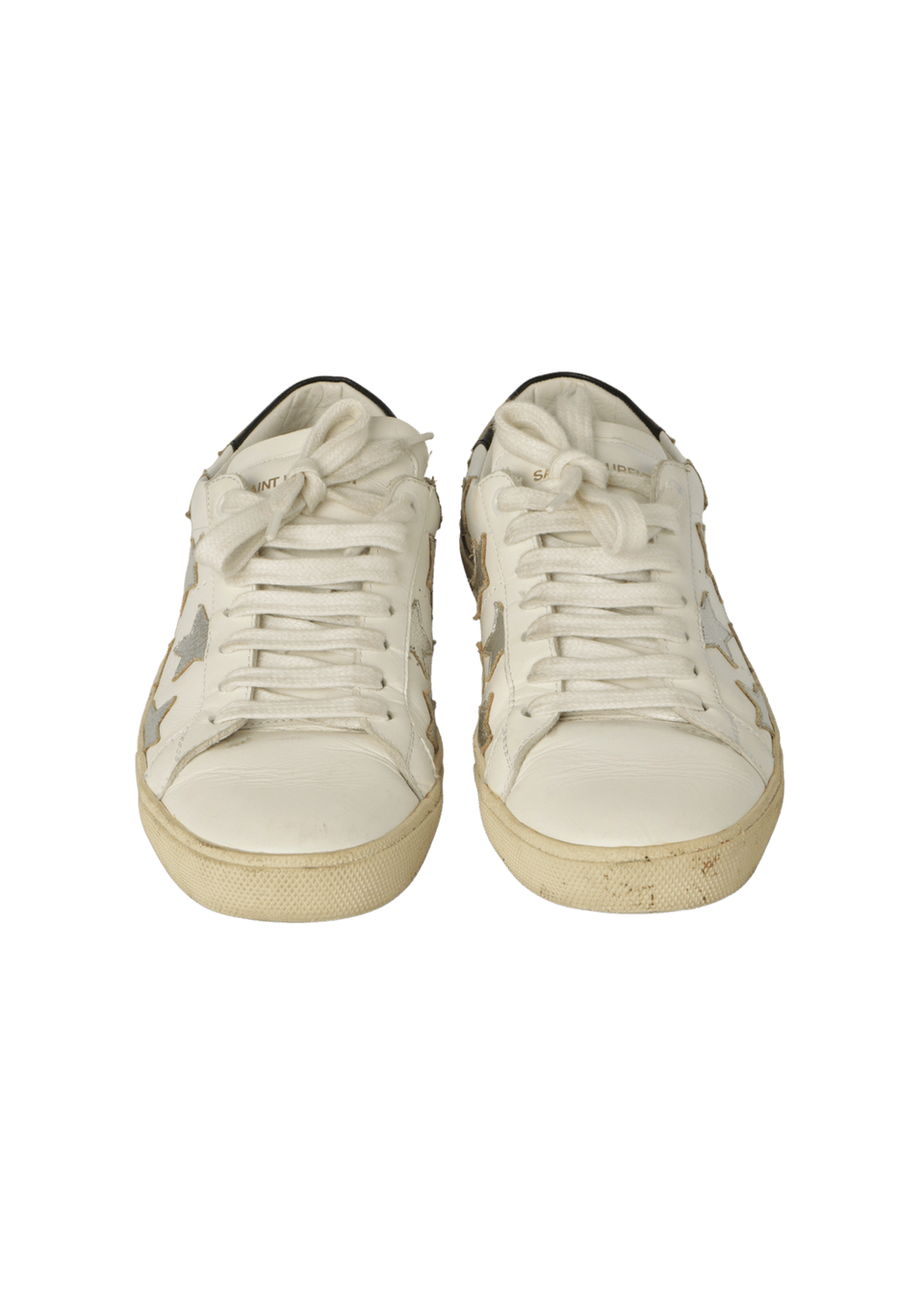 Tênis Saint Laurent Star Sneakers 36 Branco Original – Gringa