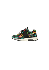 LEATHER PRINT CHUNKY SNEAKERS 38